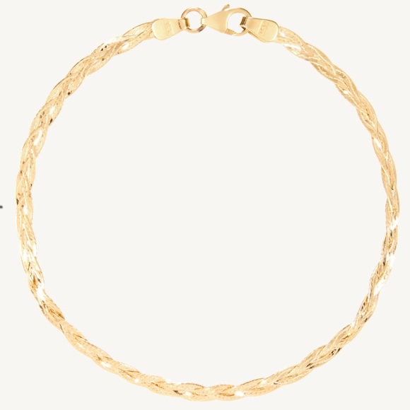 Catbird Jewelry - Jenny slate x catbird Entwined Braided Chain Bracelet